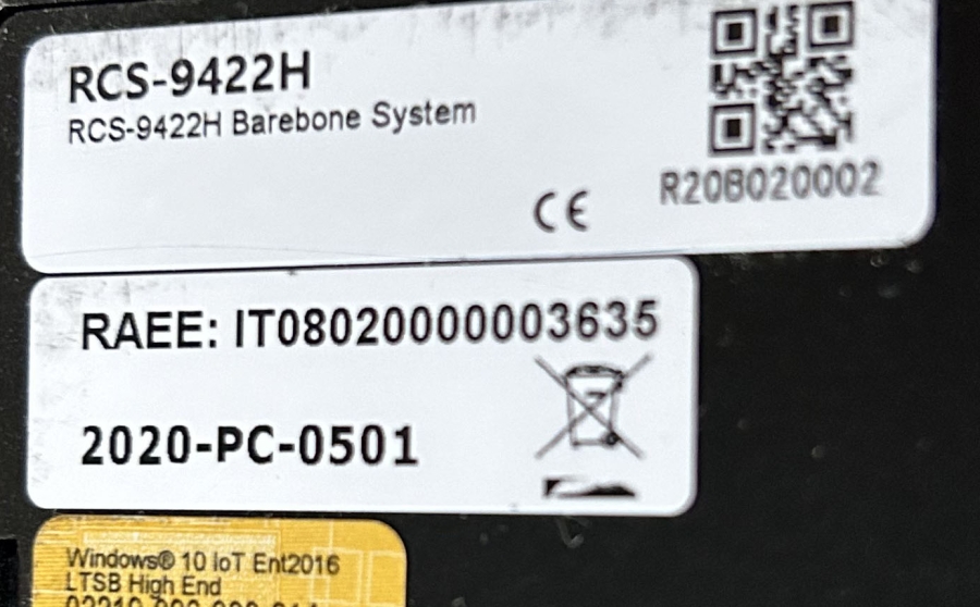 Vecow RCS-9422H Fanless Rugged PC i7-6700TE 2.4GHz Embedded Computing System , photo 4 of 14