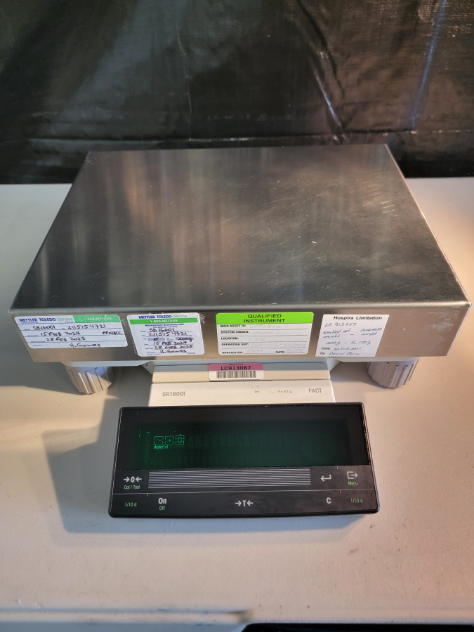 Mettler Toledo SR16001 Precision Balance Digital lab scale; Max. 16100g. d=0.1 g ;SN: 2115154721, photo 1 of 9