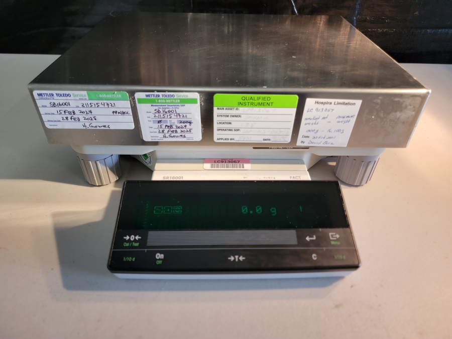 Mettler Toledo SR16001 Precision Balance Digital lab scale; Max. 16100g. d=0.1 g ;SN: 2115154721, photo 2 of 9