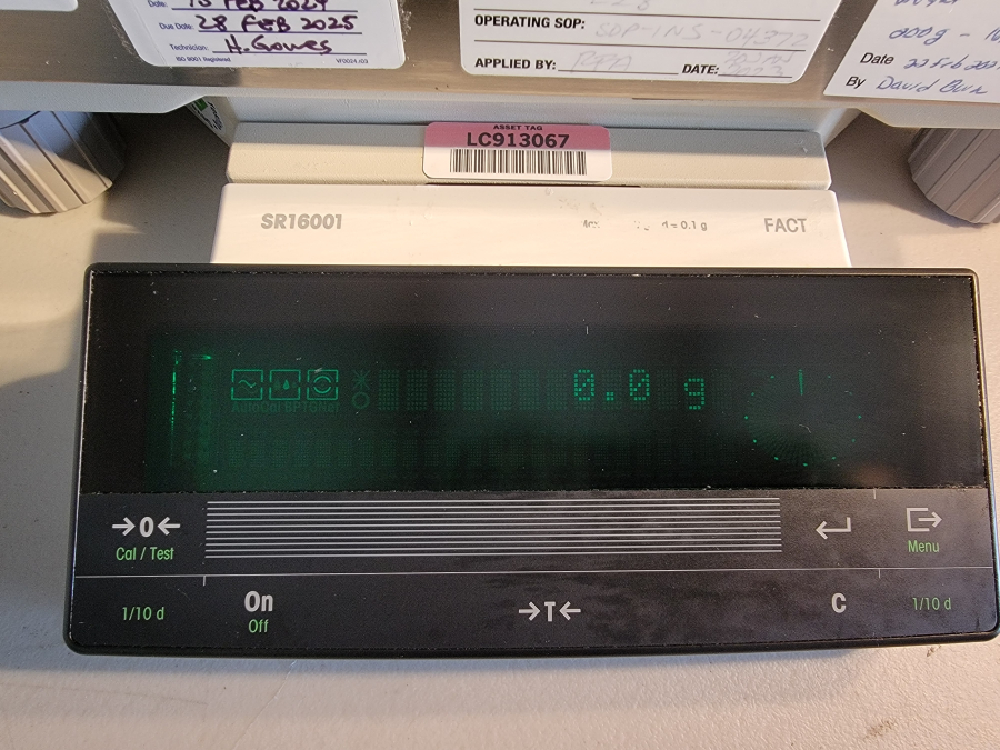 Mettler Toledo SR16001 Precision Balance Digital lab scale; Max. 16100g. d=0.1 g ;SN: 2115154721, photo 5 of 9