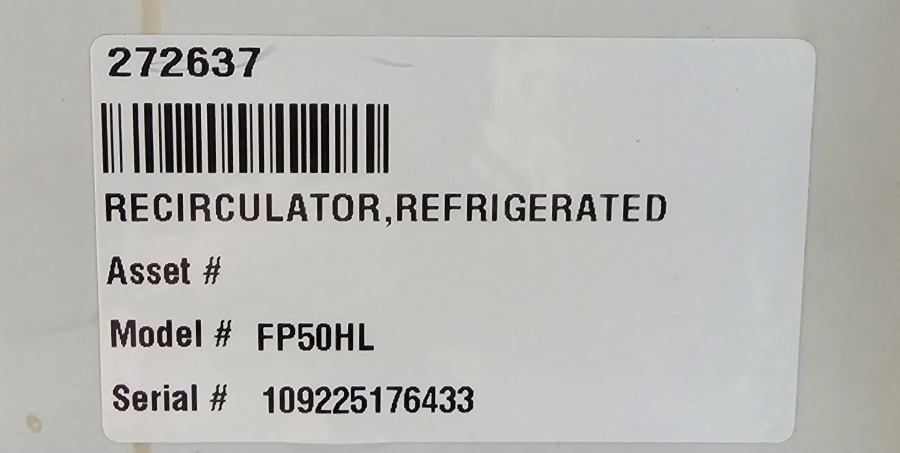 Julabo FP50 HL Heating Refrigerated Circulating Water Bath Chiller FP 50; SN:00109225, photo 6 of 27