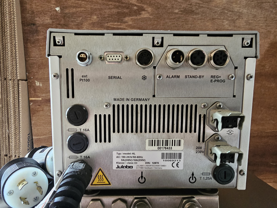 Julabo FP50 HL Heating Refrigerated Circulating Water Bath Chiller FP 50; SN:00109225, photo 15 of 27