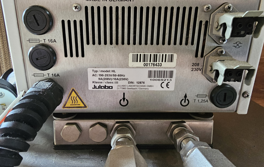 Julabo FP50 HL Heating Refrigerated Circulating Water Bath Chiller FP 50; SN:00109225, photo 19 of 27