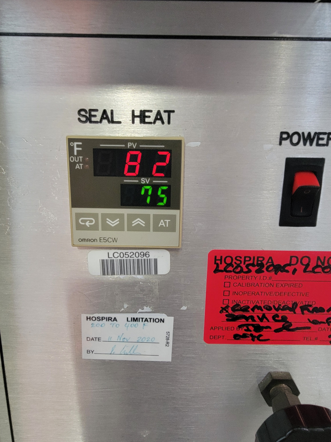 Sencorp 12AS/1 Heat Sealer; SN:12-240, photo 2 of 10