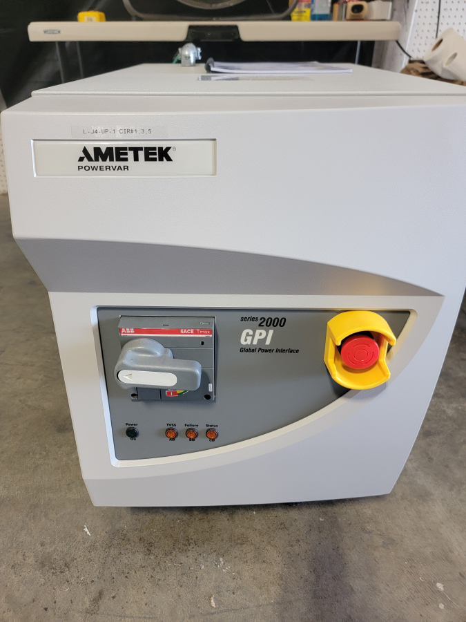 PowerVAR ABC15.0-20D41Y ABC2000 Series Power Conditioner KVA:15; IN:208v Delta; OUT:400V 3PH Wye; SN:7401564R-1640002, photo 1 of 9