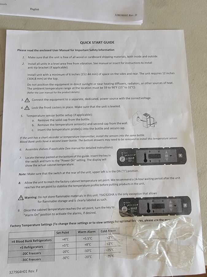 Thermo TSX2305SA 5°C Refrigerator; 115V; SN:11423310012200509, photo 22 of 27