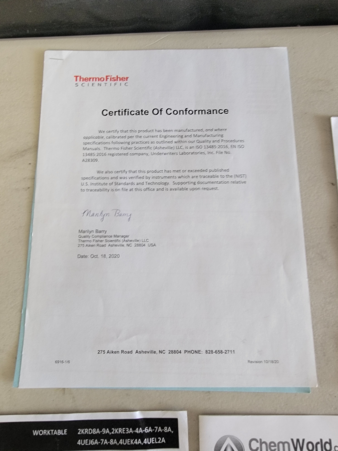 Thermo TSX2305SA 5°C Refrigerator; 115V; SN:11423310012200509, photo 26 of 27