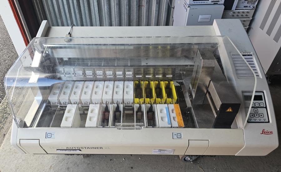 LEICA AUTOSTAINER XL Automated slide stainer ST5010 ; SN:3889/07-2014, photo 11 of 38