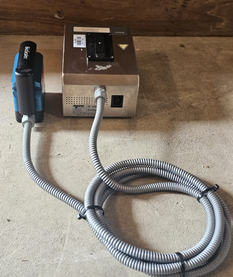 Sartorius BioSealer Handheld Automated Tube Sealer 16363-P8 Stedim Reed Electronics; SN:RS10157, photo 20 of 24