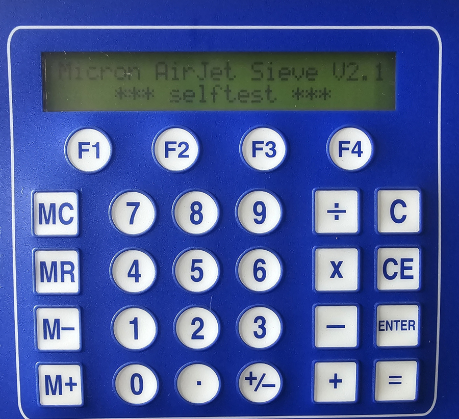 Micron powder system Air Jet sieve Particle Size Analyzer Sieving Machine; SN:75734I, photo 2 of 27