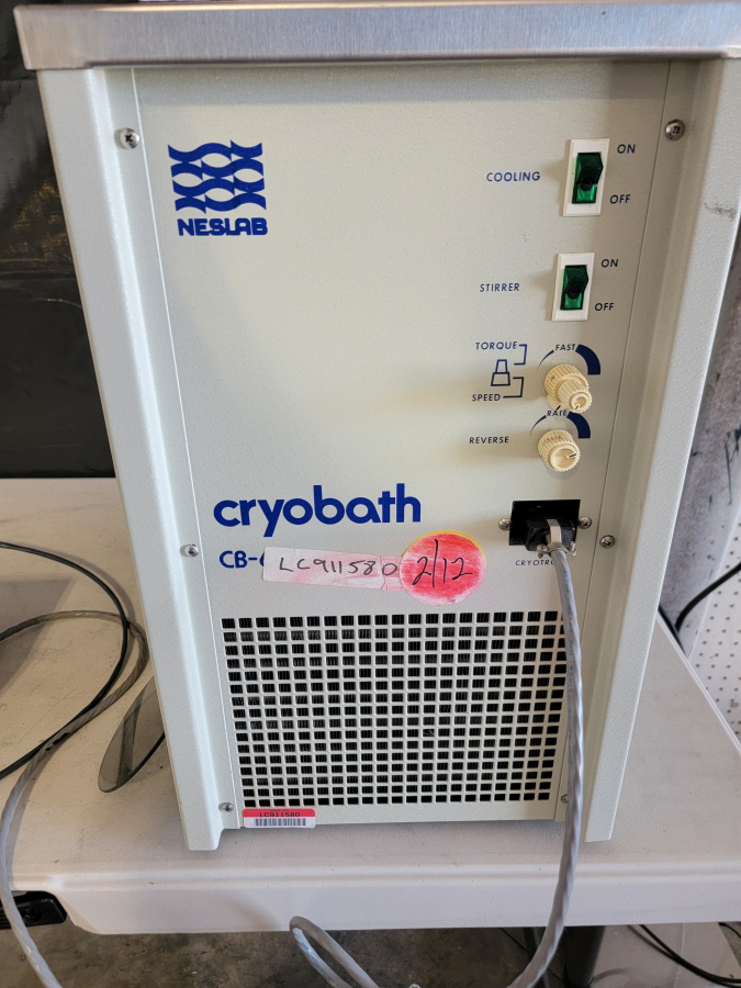 Neslab CB-85 Cryobath Chiller w/ Cryotrol Controller & Hot Plate Complete System , photo 1 of 17