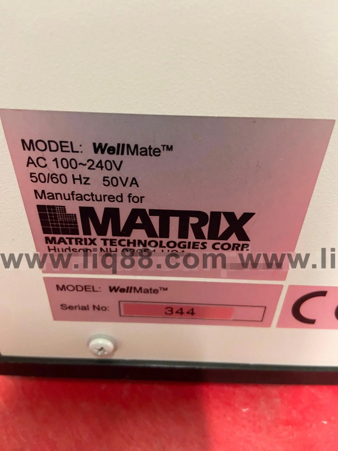 Thermo Matrix WellMate Automated Microplate Reagent Dispenser ; SN:1376, photo 7 of 12