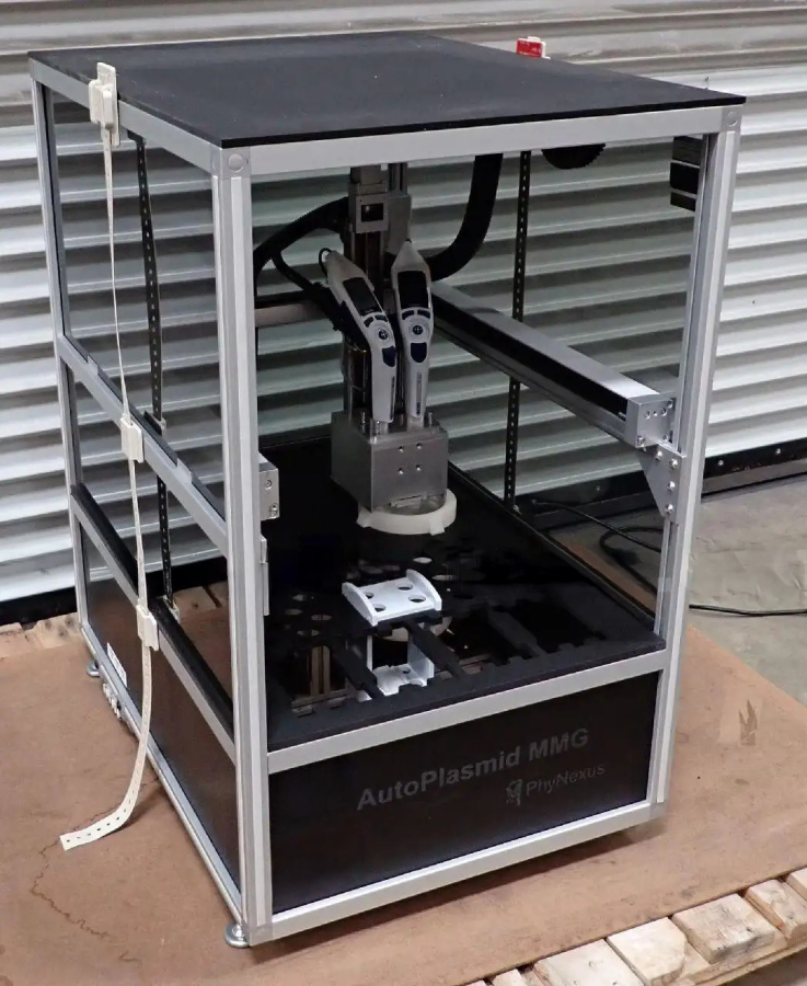 PhyNexus AutoPlasmid MMG Plasmid Purification System w/ Dual Rainin E4 XLS Pipettors; SN:17060024, photo 10 of 10