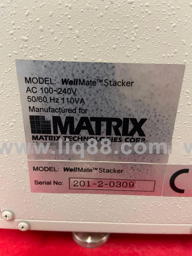 Thermo Matrix WellMate Stacker Dispenser; SN: 201-2-0309, photo 5 of 5