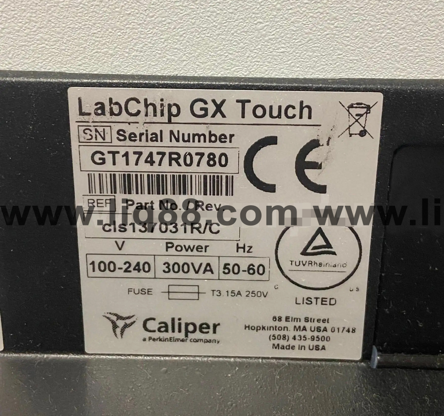 PerkinElmer LabChip GX Touch HT Bioanalyzer DNA/RNA Nucleic Acid analyzer; SN: GT1747R0780, photo 4 of 4