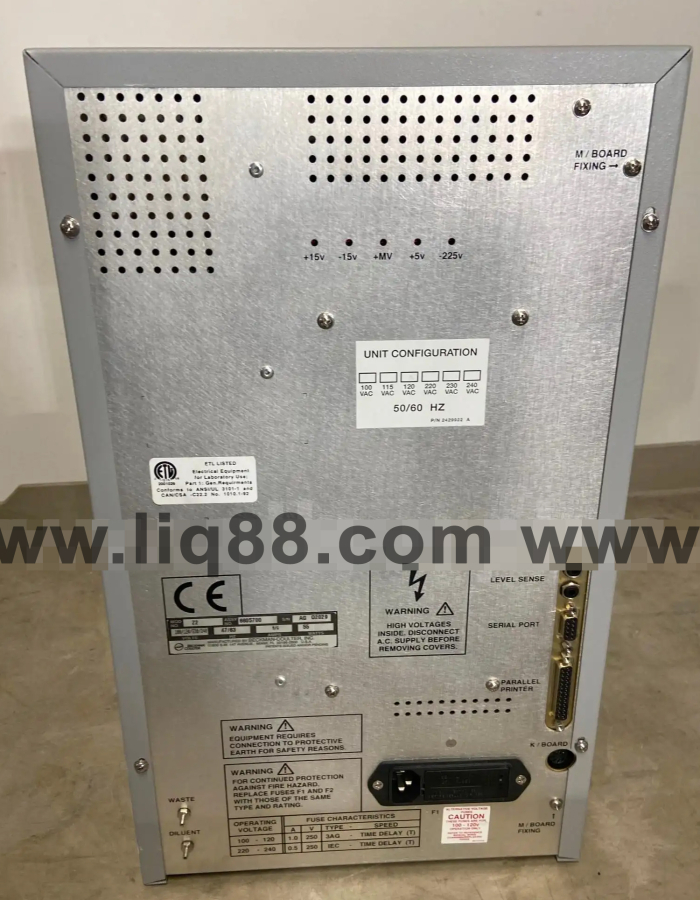 Beckman Coulter Z2 Coulter Counter Particle Size & Count Analyzer; SN:AG02029, photo 5 of 6