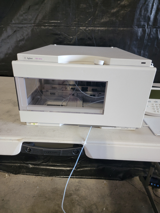 Agilent 1100 Series HPLC G1364B Fraction Collector Module w/ Controller; SN:DE43601239., photo 1 of 12