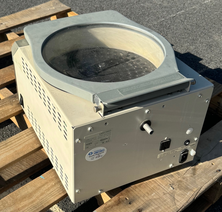 LabConco CentriVap Concentrator Centrifuge Vacuum Evaporation System 78100. SN:50436259, photo 6 of 9