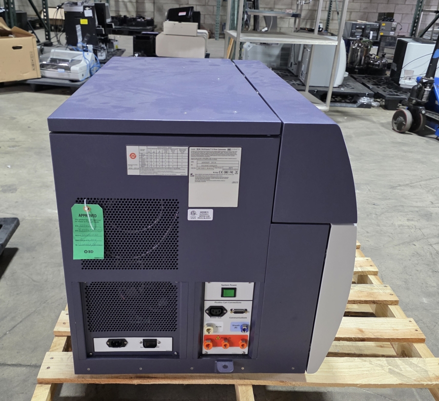 Becton Dickenson BD FACSCanto II 339473 Clinical Flow Cytometer w/ FACSAria II Fluidics Cart; SN:R33947300255, photo 30 of 55