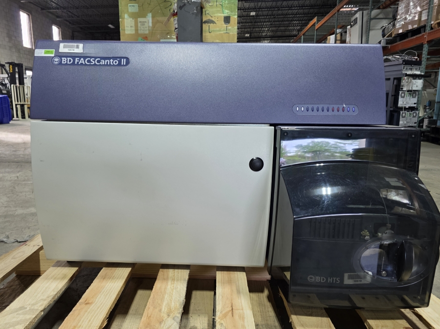 Becton Dickenson BD FACSCanto II 339473 Clinical Flow Cytometer w/ FACSAria II Fluidics Cart; SN:R33947300255, photo 43 of 55