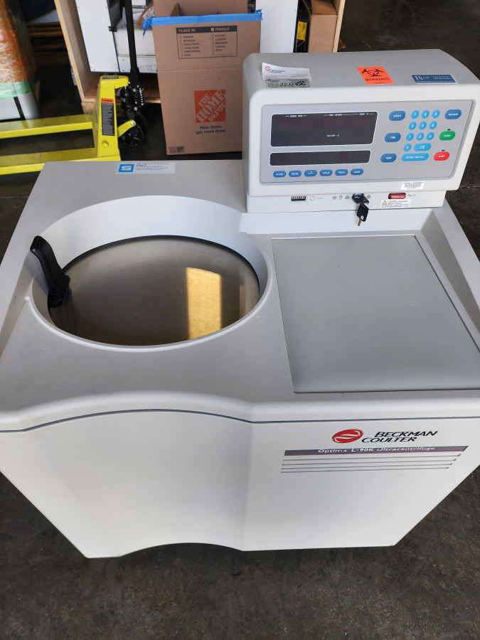 FREIGHT SHIPPING FOR Beckman Coulter L-90K Optima Portable Refrigerated Ultracentrifuge; SN:10D28, photo 2 of 14