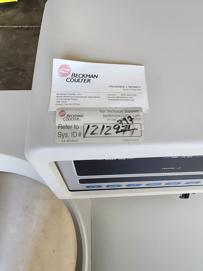 FREIGHT SHIPPING FOR Beckman Coulter L-90K Optima Portable Refrigerated Ultracentrifuge; SN:10D28, photo 6 of 14