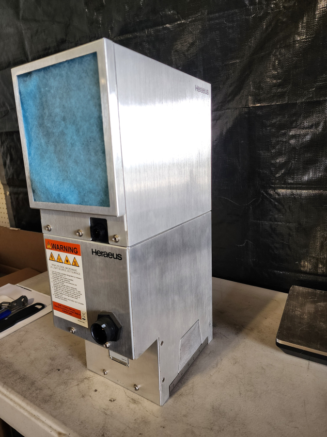 2021 Heraeus P300MQ Power Supply & I300MB Irradiator, 240V, 60Hz & Fusion UV System; SN: 700806/700802 &  700621/700799, photo 11 of 25