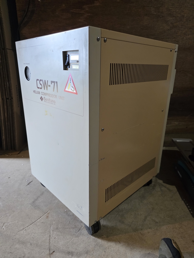 Sumitomo CSW-71D Helium Compressor P/N: 2188440-2, Type: SRDK-408; SN:47C04074D, photo 10 of 22