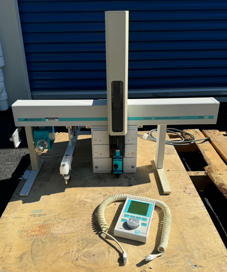 LEAP CTC HTS PAL Autosampler w/ Syringe Tool, Cooling Module & Keypad Controller; SN:110729, photo 8 of 8