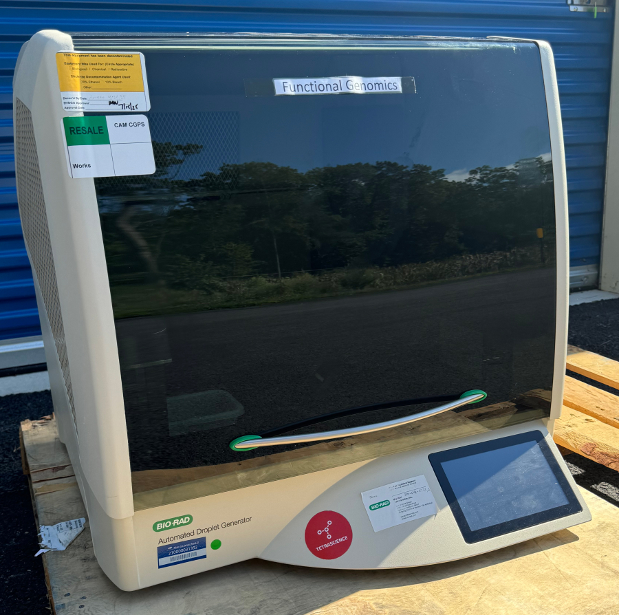 BioRad QX200 AutoDG Automated Droplet Generator ddPCR Unit 96-Well; SN:773BR1652, photo 1 of 15