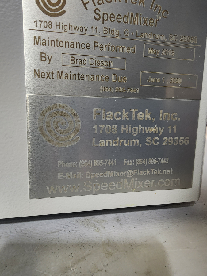 FlackTek Hauschild SpeedMixer Bladeless Laboratory Mixer (DAC 150.1 FVZ-K) , photo 10 of 11