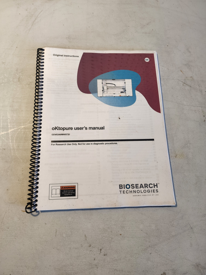 LGC OKTOPURE DNA Extraction and Liquid Handler System; SN:09-00188, photo 13 of 41