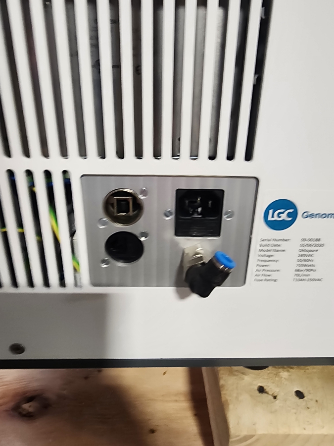 LGC OKTOPURE DNA Extraction and Liquid Handler System; SN:09-00188, photo 30 of 41