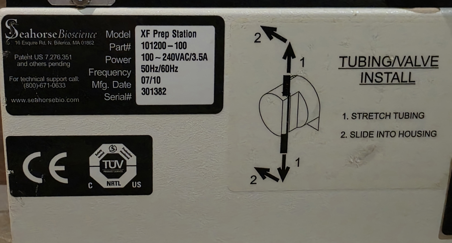 Agilent 101200-100 Seahorse Flux Analyzer XF Prep Station + Accessories; SN:301382/301515R, photo 33 of 49