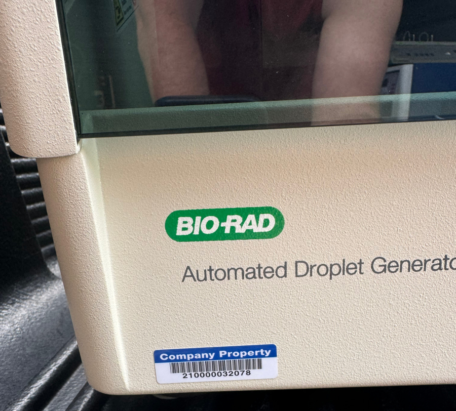 BioRad QX200 AutoDG Automated Droplet Generator ddPCR Unit 96-Well; SN:773BR1652, photo 7 of 15