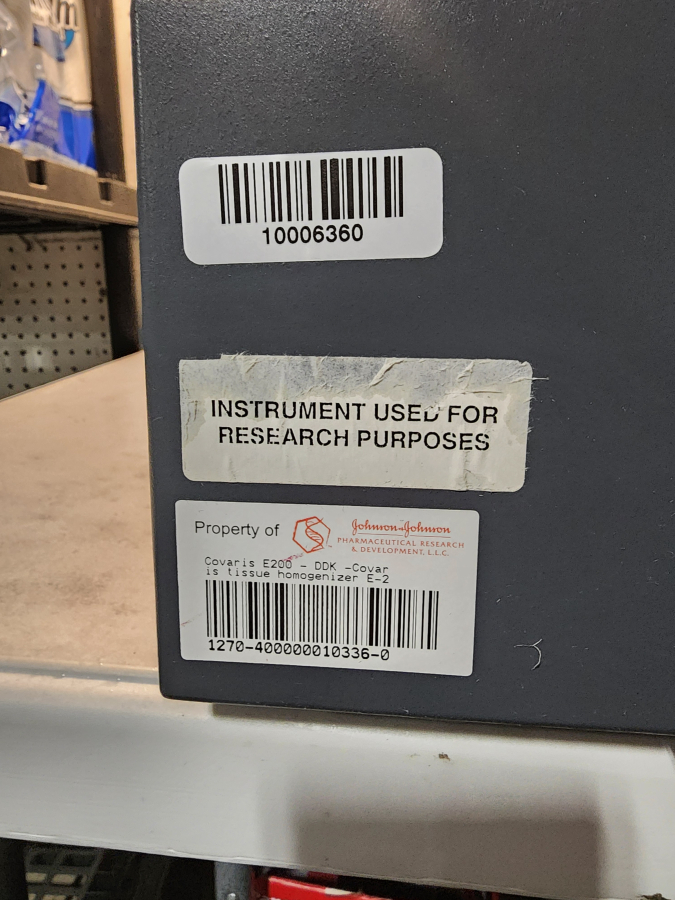 Covaris E200 AFA Focused-UltraSonicator Homogenizer; SN:E200-56, photo 13 of 15