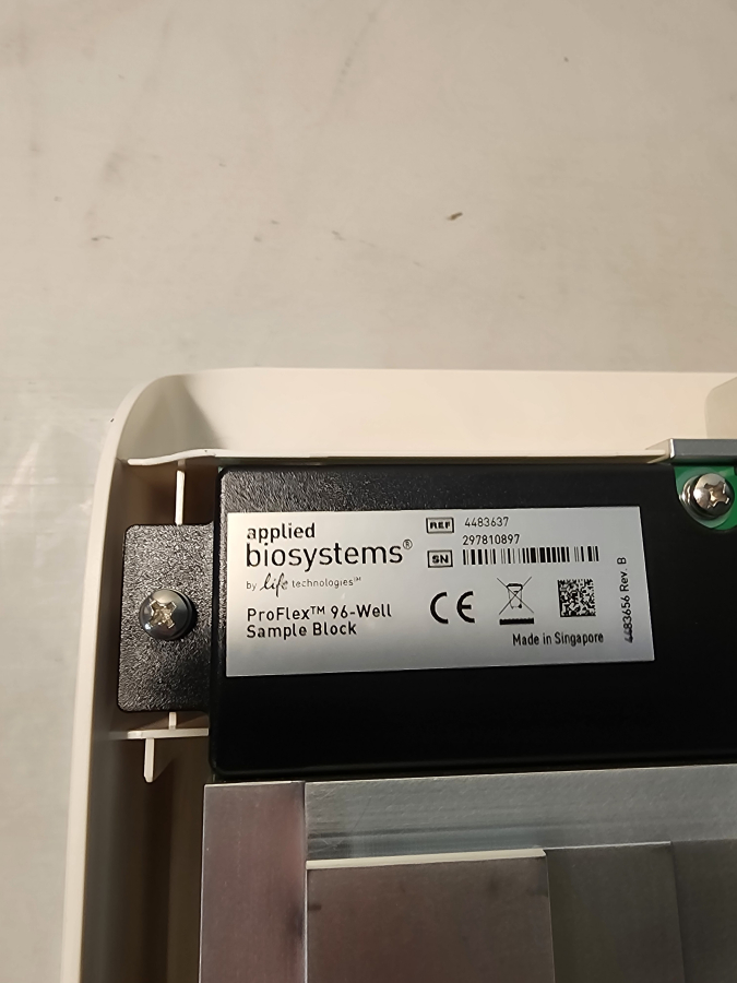 Life Technologies 4483637 Applied Biosystems ProFlex 96-Well Sample Block; SN:297810897., photo 4 of 5
