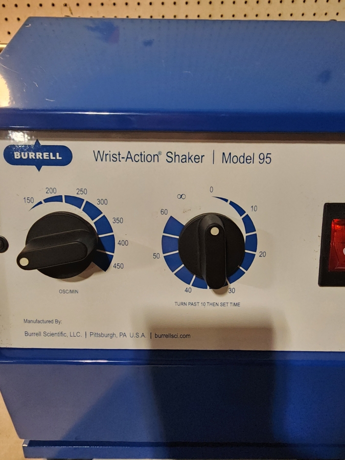 Burrell Scientific Wrist-Action Shaker Model 95; SN:183073007., photo 2 of 7