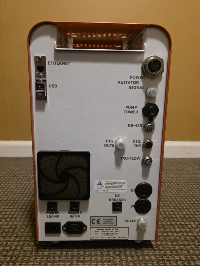 Finesse G3Lab Universal F100-2277-303 Rev 4 Biroreactor controller, manifold, pump; SN:AH5441610015/3/4/6/7/8/9/12, photo 24 of 36