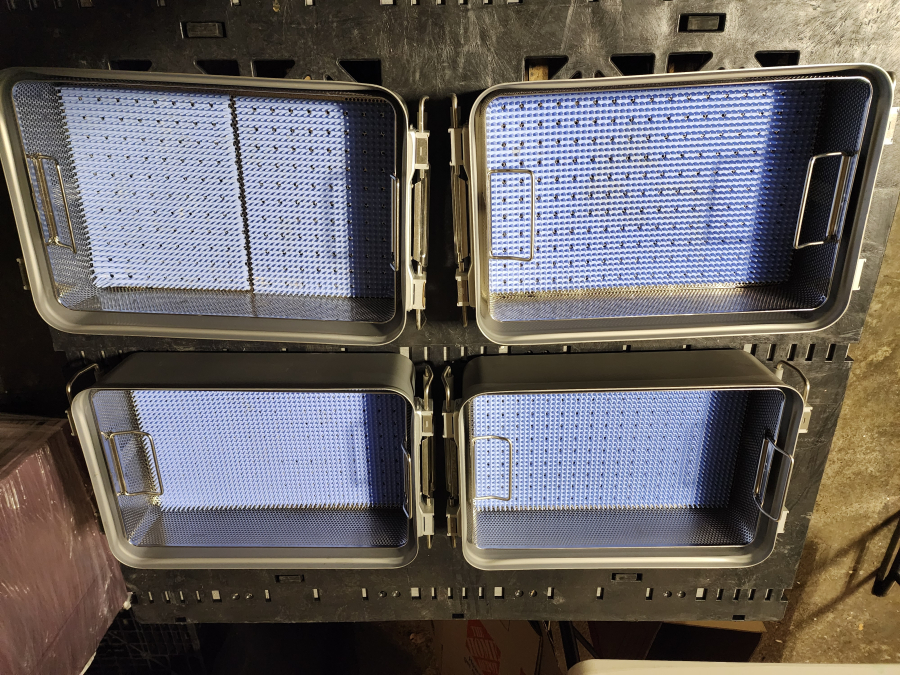Lot of 16 assorted sizes of Genesis sterilization containers, photo 11 of 15
