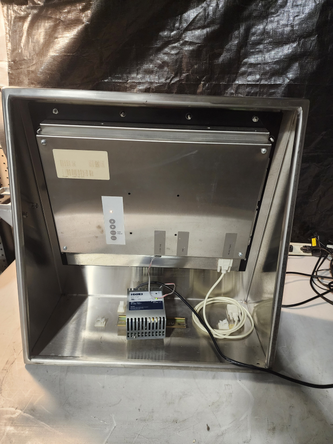 Lot of 2 ACC MicroOP FPM-180-OFT Stainless Steel Cleanroom Monitors/interface, photo 7 of 26