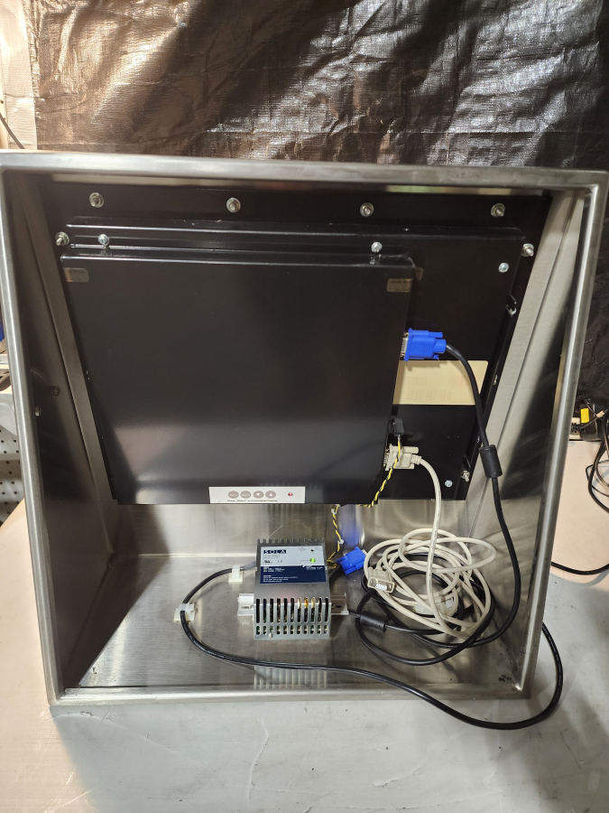 Lot of 2 ACC MicroOP FPM-180-OFT Stainless Steel Cleanroom Monitors/interface, photo 15 of 26
