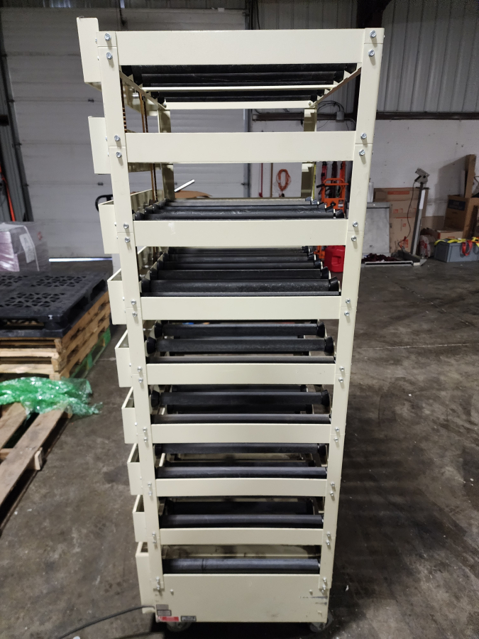 9-Deck, 45 Position Bellco Cell Production Roller Apparatus Cat 7630-75016 & 7630-75014, photo 2 of 10