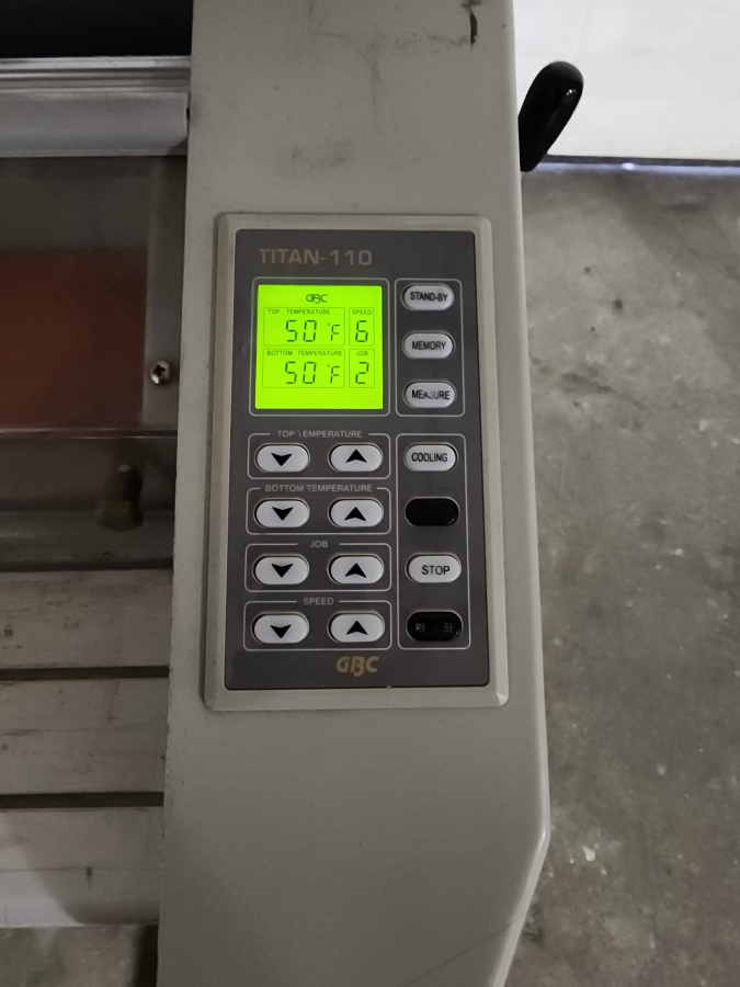 General Binding Corporation Titan 110 Laminator; SN:429717, photo 1 of 10