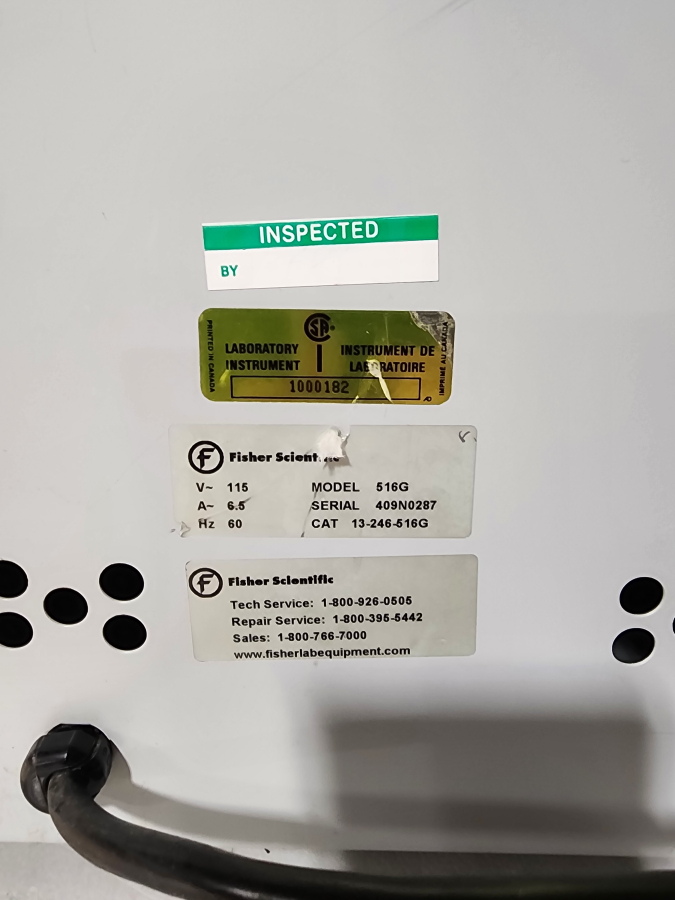 Fisher Scientific Isotemp Oven 516G; Cat: 13-246-516G; SN:409n0287, photo 9 of 9
