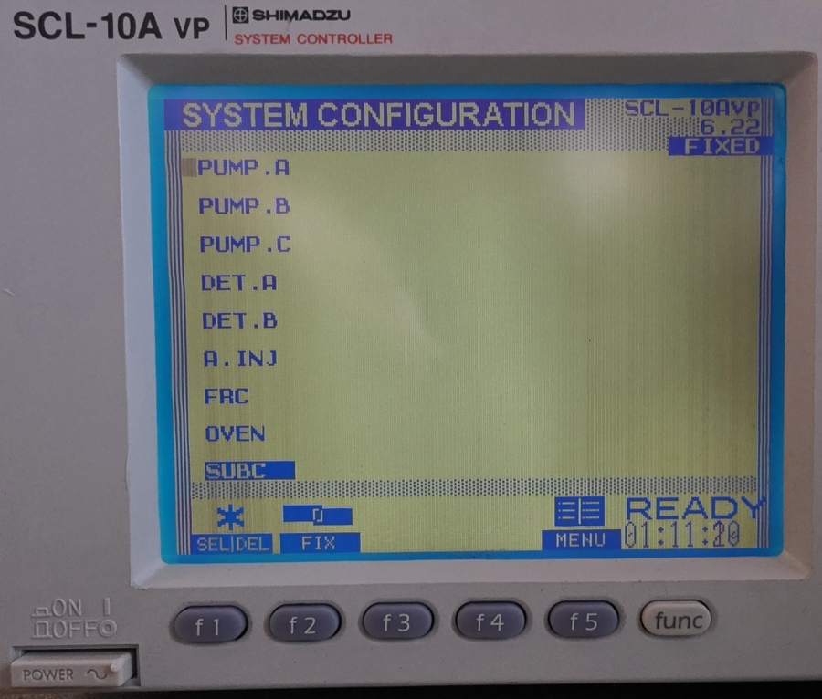 Shimadzu HPLC LOT SIL-HTA SIL-10AF x2 LC-20AT SCL-10AVP x3 DGU-14A x7 FCV-10ALVP x2 SN:L20013900027, photo 2 of 99