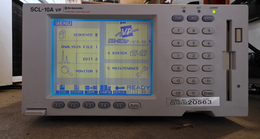 Shimadzu HPLC LOT SIL-HTA SIL-10AF x2 LC-20AT SCL-10AVP x3 DGU-14A x7 FCV-10ALVP x2 SN:L20013900027, photo 4 of 99