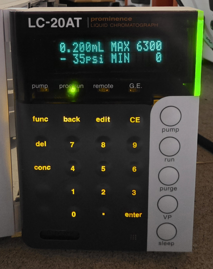 Shimadzu HPLC LOT SIL-HTA SIL-10AF x2 LC-20AT SCL-10AVP x3 DGU-14A x7 FCV-10ALVP x2 SN:L20013900027, photo 5 of 99