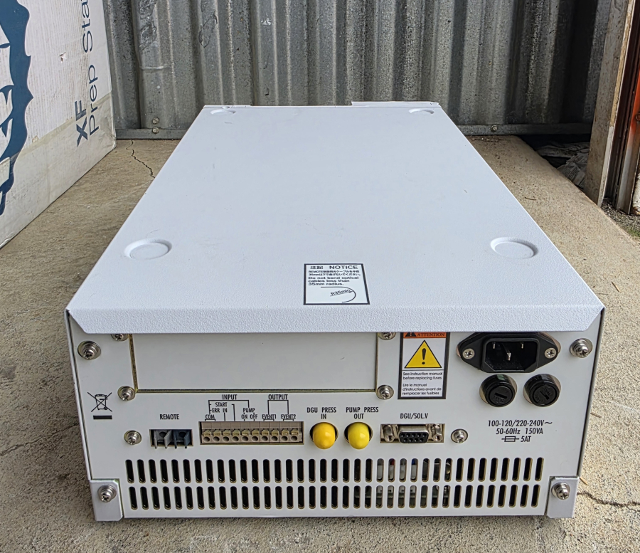 Shimadzu HPLC LOT SIL-HTA SIL-10AF x2 LC-20AT SCL-10AVP x3 DGU-14A x7 FCV-10ALVP x2 SN:L20013900027, photo 16 of 99