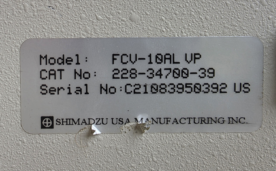 Shimadzu HPLC LOT SIL-HTA SIL-10AF x2 LC-20AT SCL-10AVP x3 DGU-14A x7 FCV-10ALVP x2 SN:L20013900027, photo 34 of 99